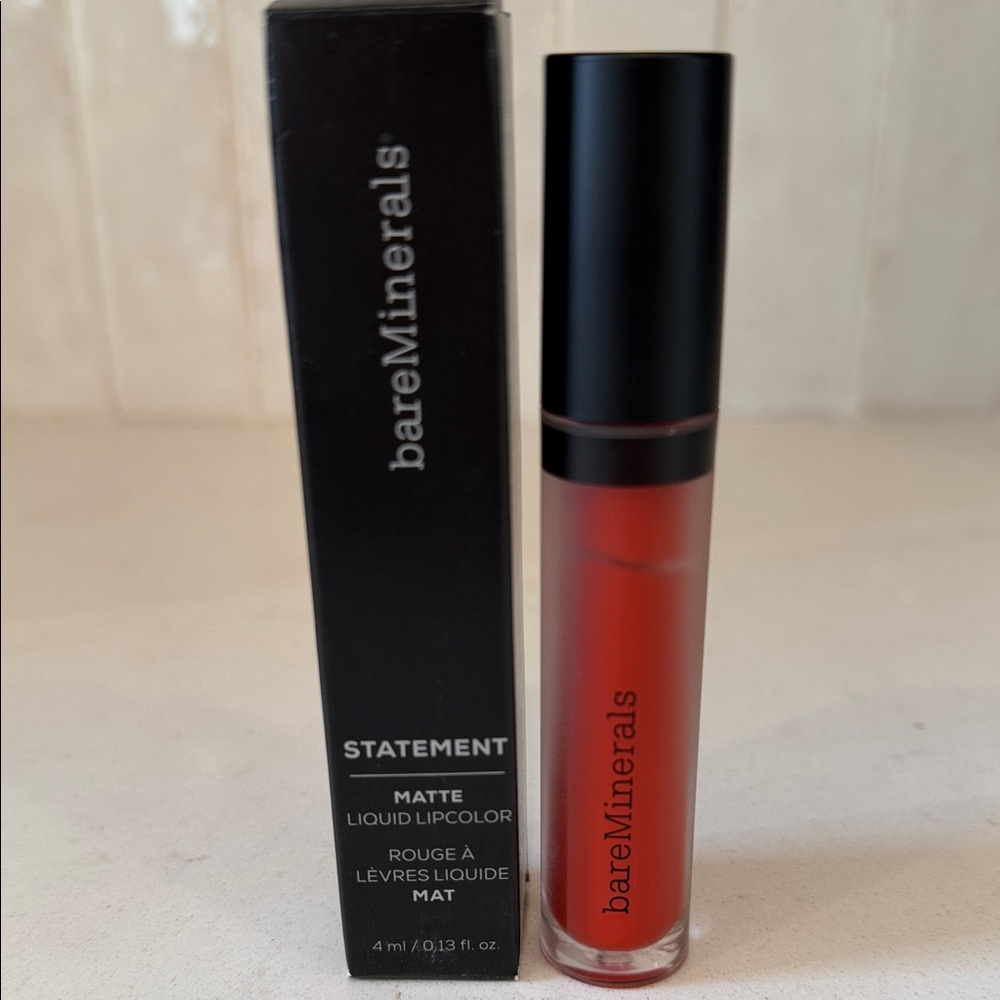 bareMinerals Statement Matte Liquid Lipcolor in Fire